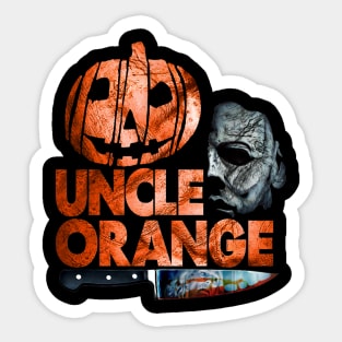 Uncle Orange comes home Sticker